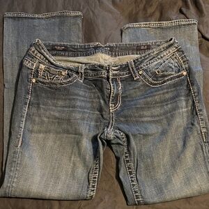 Vigoss Women's Dark Blue Boot Cut Jeans